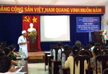 Tập huấn phòng chống sốt rét và ngăn chặn sốt rét kháng thuốc ARTEMISININ cho cán bộ y tế thôn bản