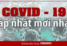 DIỄN BIẾN DỊCH BỆNH MỚI NHẤT