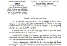 Tuyên truyền Giải Báo chí về xây dựng Đảng tỉnh Khánh Hòa năm 2021 và Giải Báo chí toàn quốc về xây dựng Đảng (Giải Búa liềm vàng) lần thứ VI – năm 2021