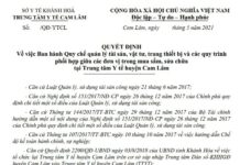 Quy chế quản lý tài sản năm 2021