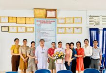 Tổ chức gặp mặt tri ân viên chức, người lao động là con thương binh, liệt sĩ đang công tác tại các đơn vị, bộ phận thuộc tại Trung tâm Y tế.