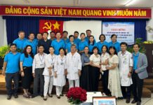 Ngày 19/8/2023 Trung tâm tiếp đoàn học viên Chuyên khoa cấp 2 Đại học Y tế Công cộng đến thực tế tại TTYT Cam Lâm