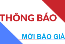 Thông báo về việc mời khảo sát giá sửa chữa máy nội soi dạ dày phục vụ công tác chuyên môn