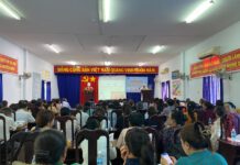 Trung tâm Y tế Cam Lâm Tập huấn cập nhật kiến thức mới cho cộng tác viên dân số tại các xã, thị trấn