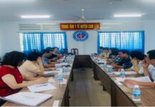 Cục dân số giám sát tình hình thực hiện Quyết định số 134/QĐ-BYT ngày 19/01/2022 của Bộ Y tế và Quyết định số 160/QĐ-CDS ngày 18/7/2024 của Cục dân số tại huyện Cam Lâm