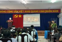 TRUNG TÂM Y TẾ CAM LÂM PHỐI HỢP VỚI CÔNG AN TỈNH KHÁNH HÒA TỔ CHỨC HUẤN LUYỆN CÔNG TÁC PHÒNG CHÁY CHỮA CHÁY VÀ CỨU NẠN CỨU HỘ