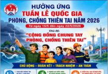 HƯỞNG ỨNG TUẦN LỄ QUỐC GIA PHÒNG, CHỐNG THIÊN TAI NĂM 2026