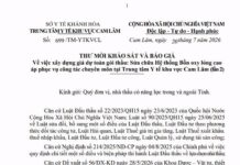 THƯ MỜI KHẢO SÁT VÀ BÁO GIÁ Về việc xây dựng giá dự toán gói thầu: Sửa chữa Hệ thống Bồn oxy lỏng cao áp phục vụ công tác chuyên môn tại Trung tâm Y tế khu vực Cam Lâm (lần2)
