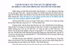 TẬP HUẤN QUY TẮC ỨNG XỬ CỦA BỆNH VIỆN ĐA KHOA CAM LÂM TRONG KỶ NGUYÊN SỐ NĂM 2026